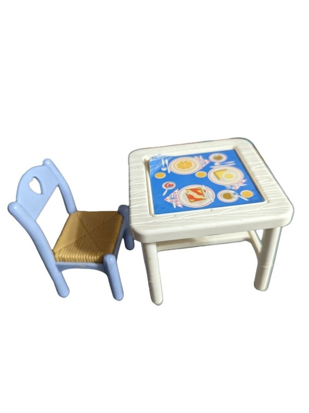FISHER PRICE Loving Family Dream Dollhouse FLIP-TOP DINING TABLE chair #3